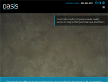 Tablet Screenshot of dasis.com